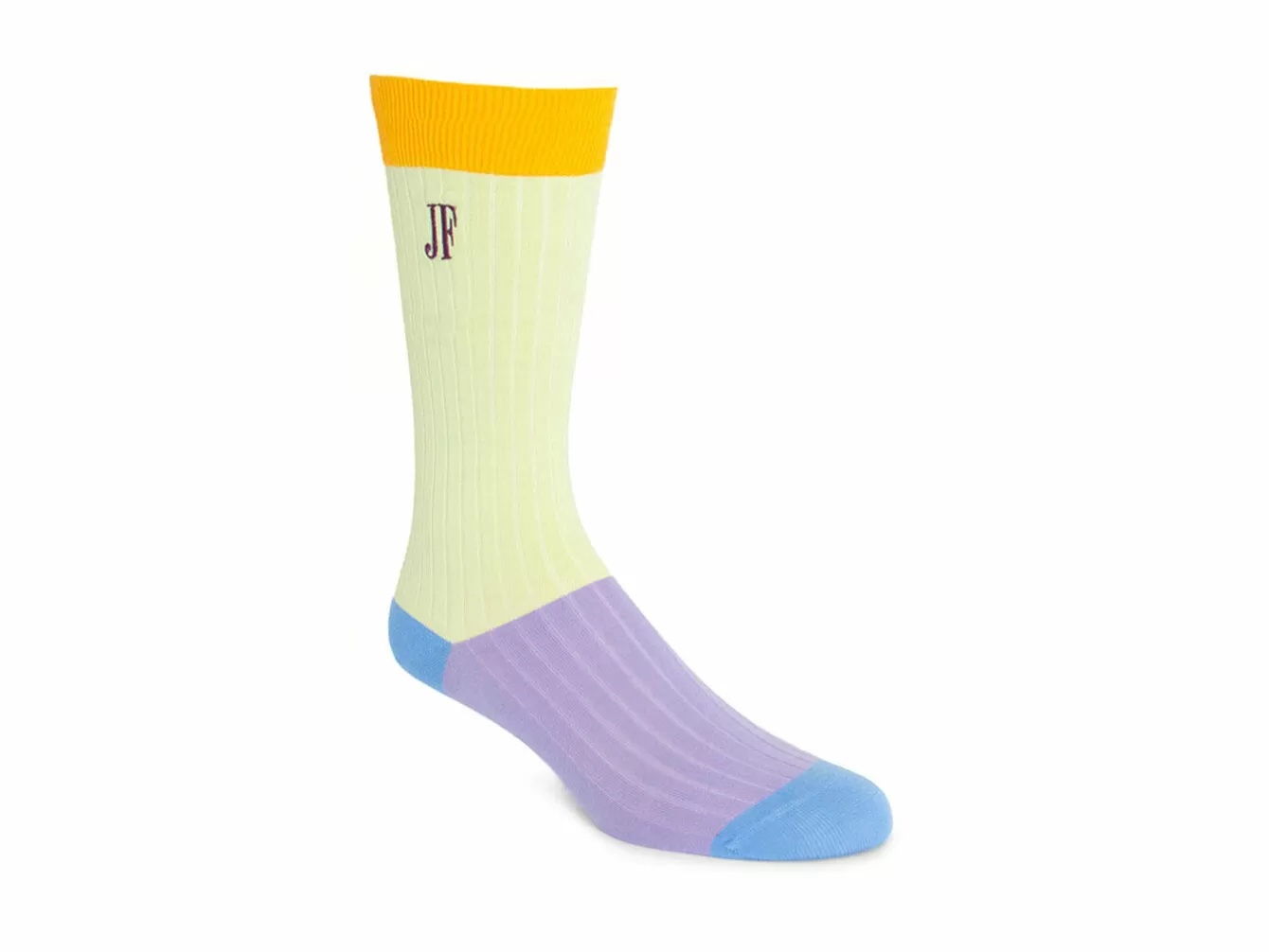 Fluevog Shoes Archer Vog Socks | Colourblock Sock^ Accessories