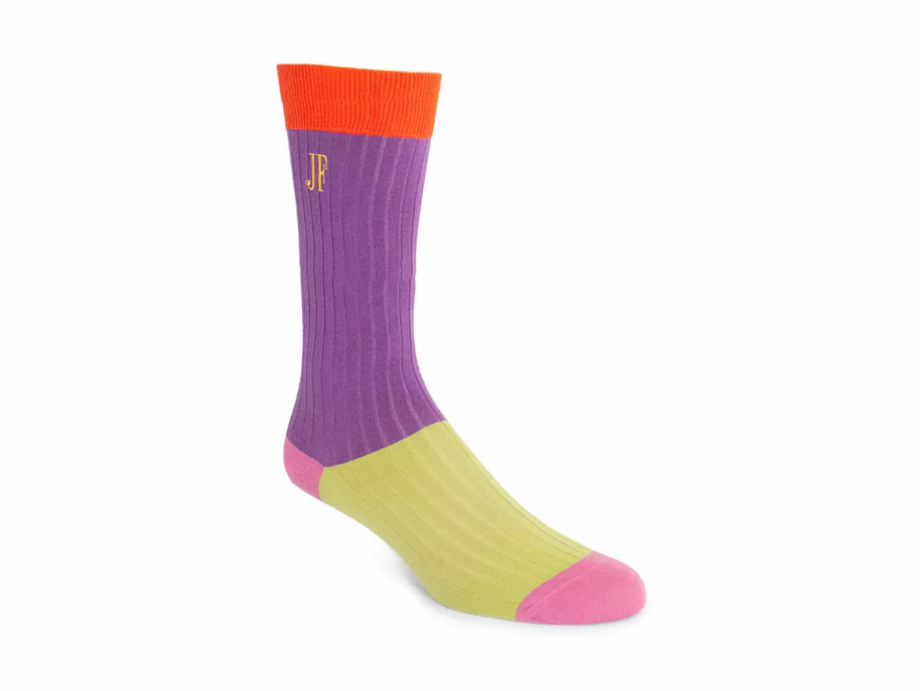 Fluevog Shoes Archer Vog Socks | Colourblock Sock^ Accessories