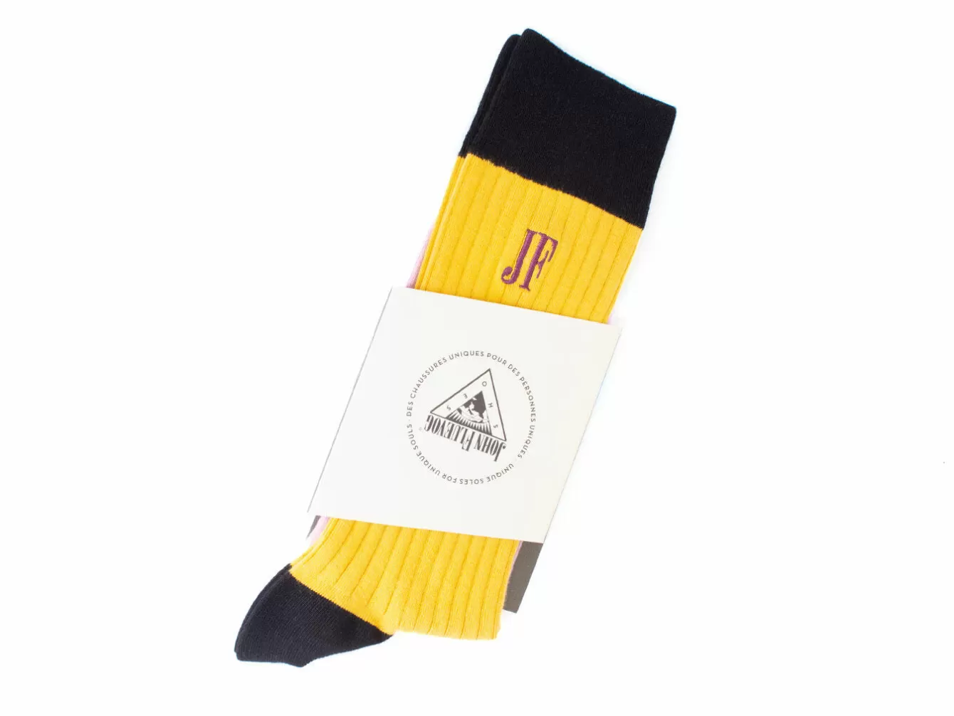 Fluevog Shoes Archer Vog Socks | Colourblock Sock^ Accessories