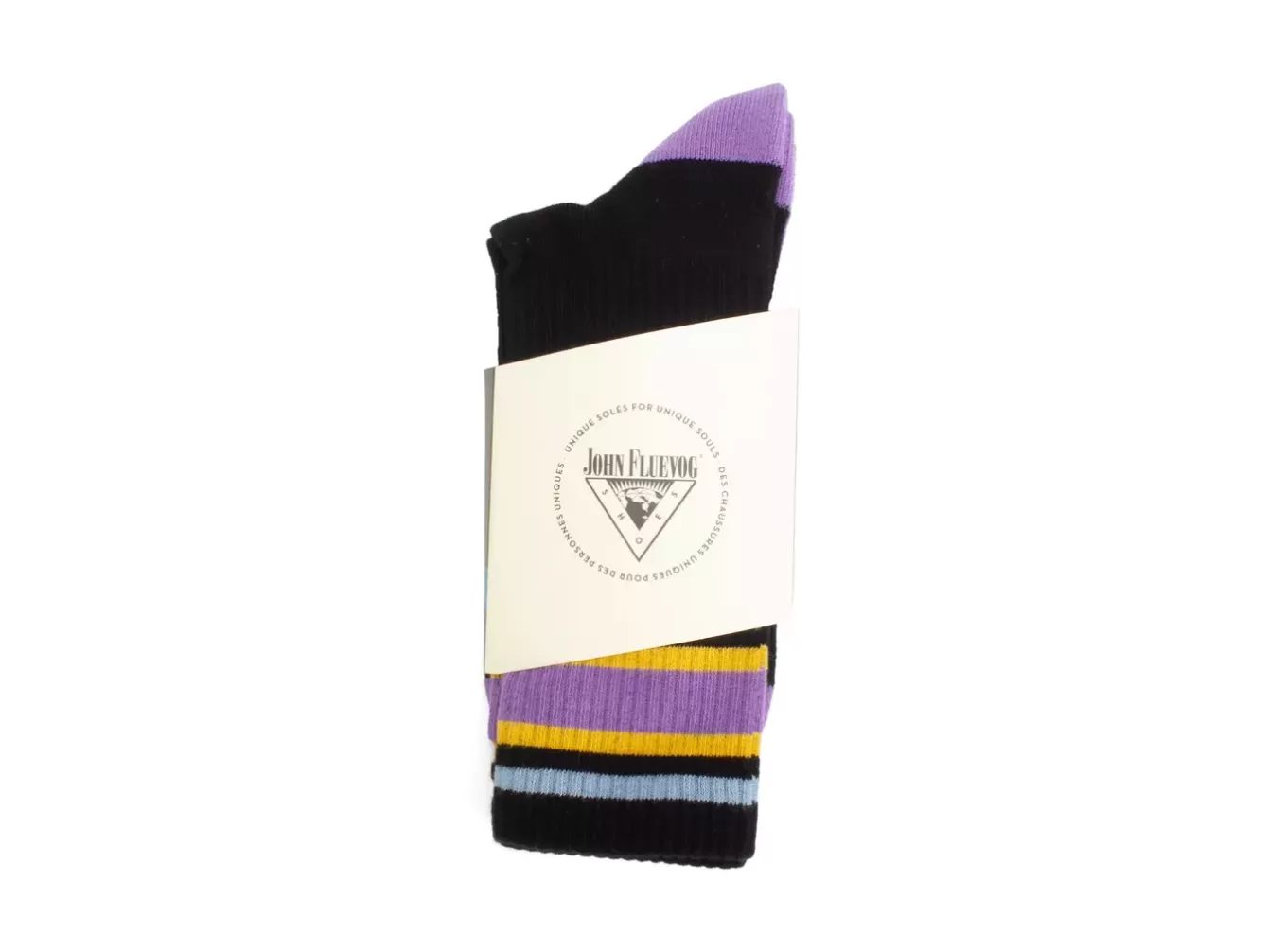 Fluevog Shoes Bandit | Colourblock Varsity Sock^ Accessories