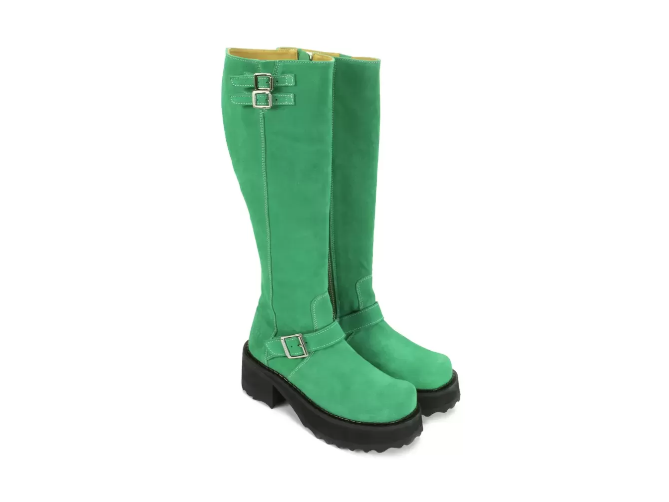 Fluevog Shoes Bond Girl | Tall Boot With Buckles^ Women's