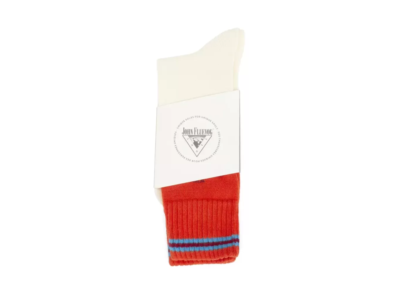 Fluevog Shoes Citta Vog Socks | Thick Colourblock Sock^ Accessories