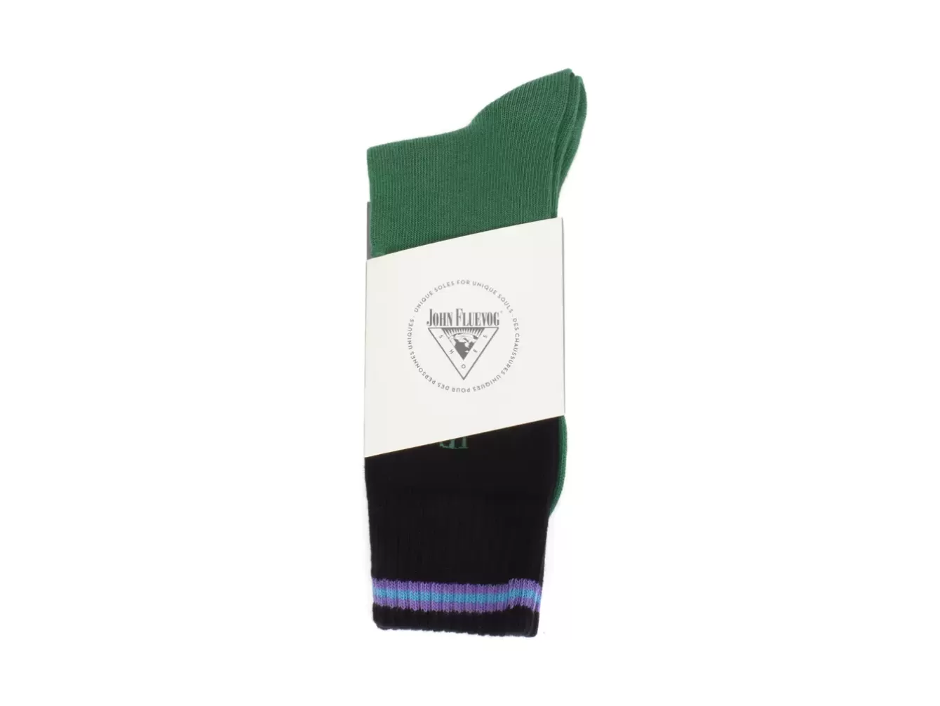Fluevog Shoes Citta Vog Socks | Thick Colourblock Sock^ Accessories