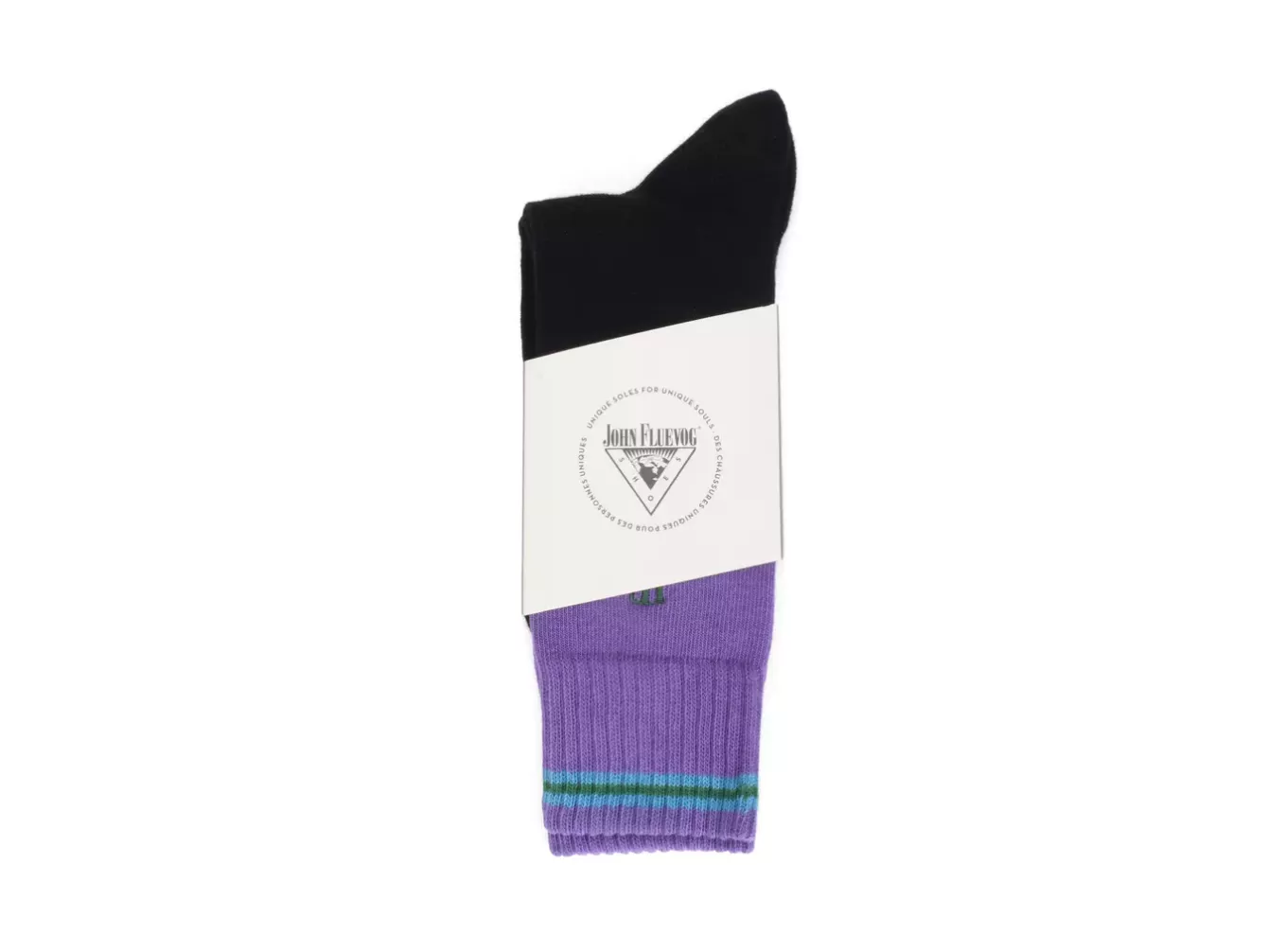 Fluevog Shoes Citta Vog Socks | Thick Colourblock Sock^ Accessories