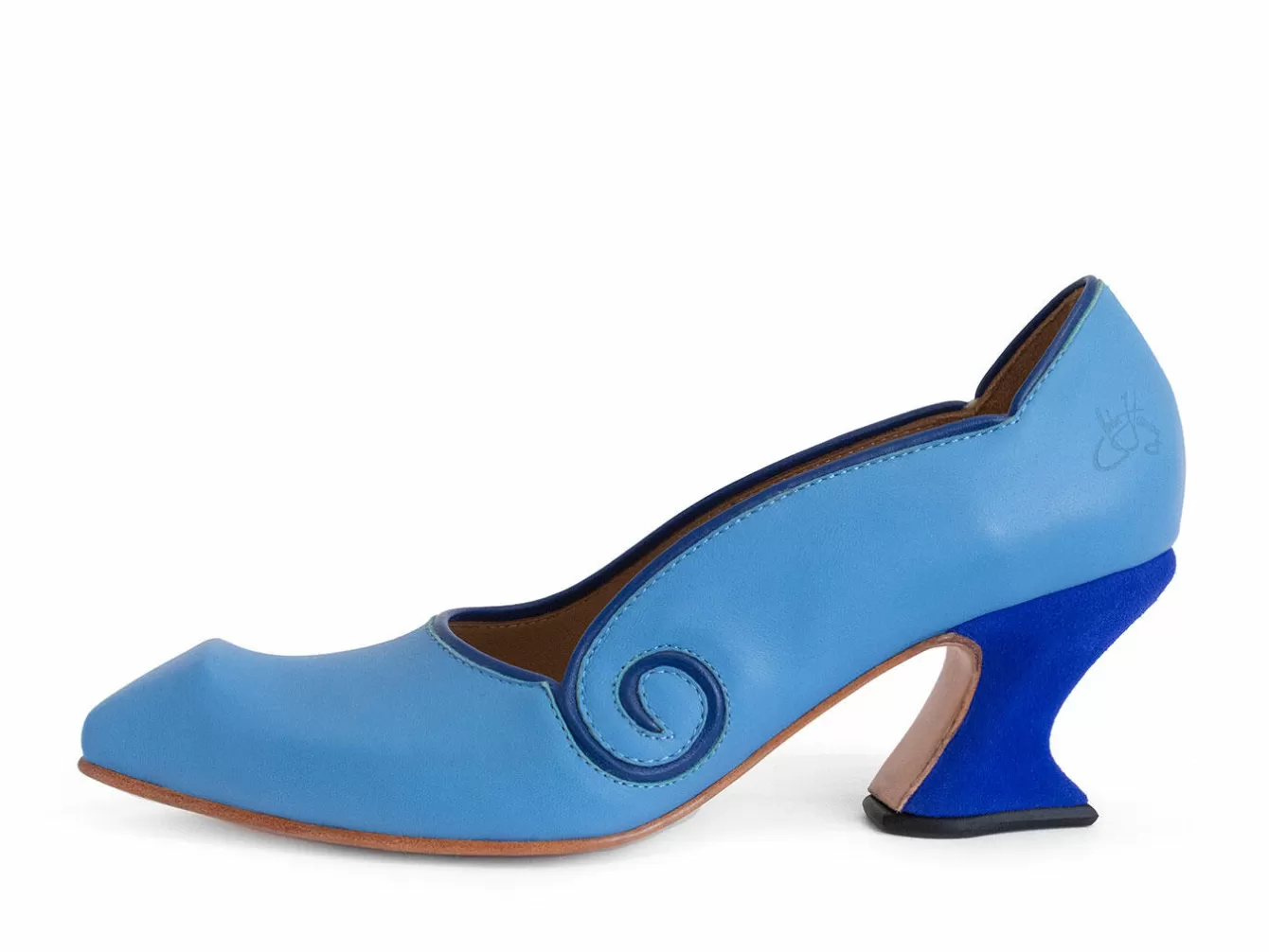 Fluevog Shoes Clara | Leather Swirl Pump^ Women's
