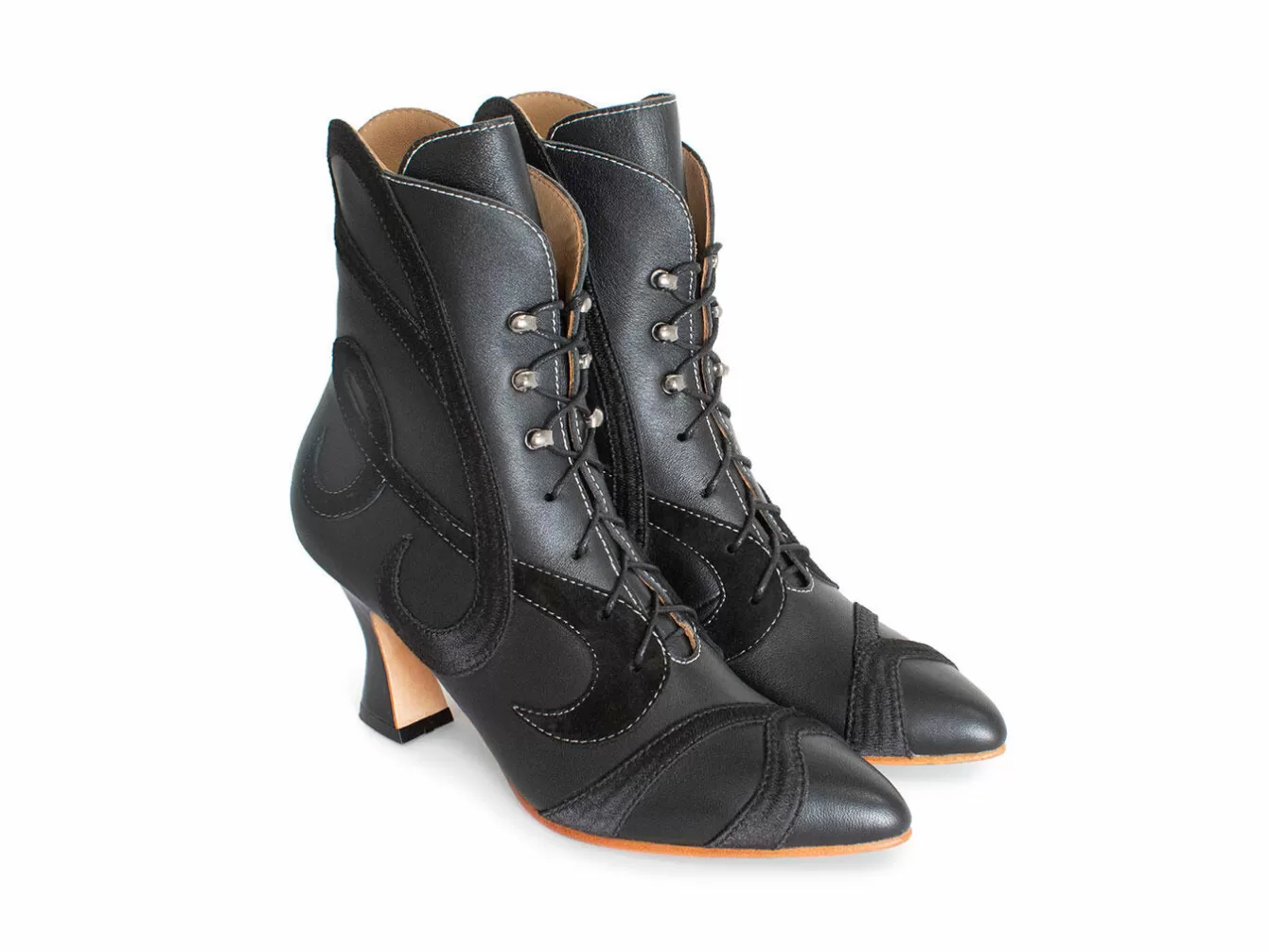 Fluevog Shoes De La Cruz | Embroidered Lace-Up Boot^ Women's