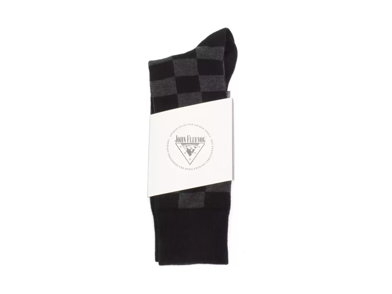 Fluevog Shoes Diego Vog Socks | Checkered Sock^ Men's