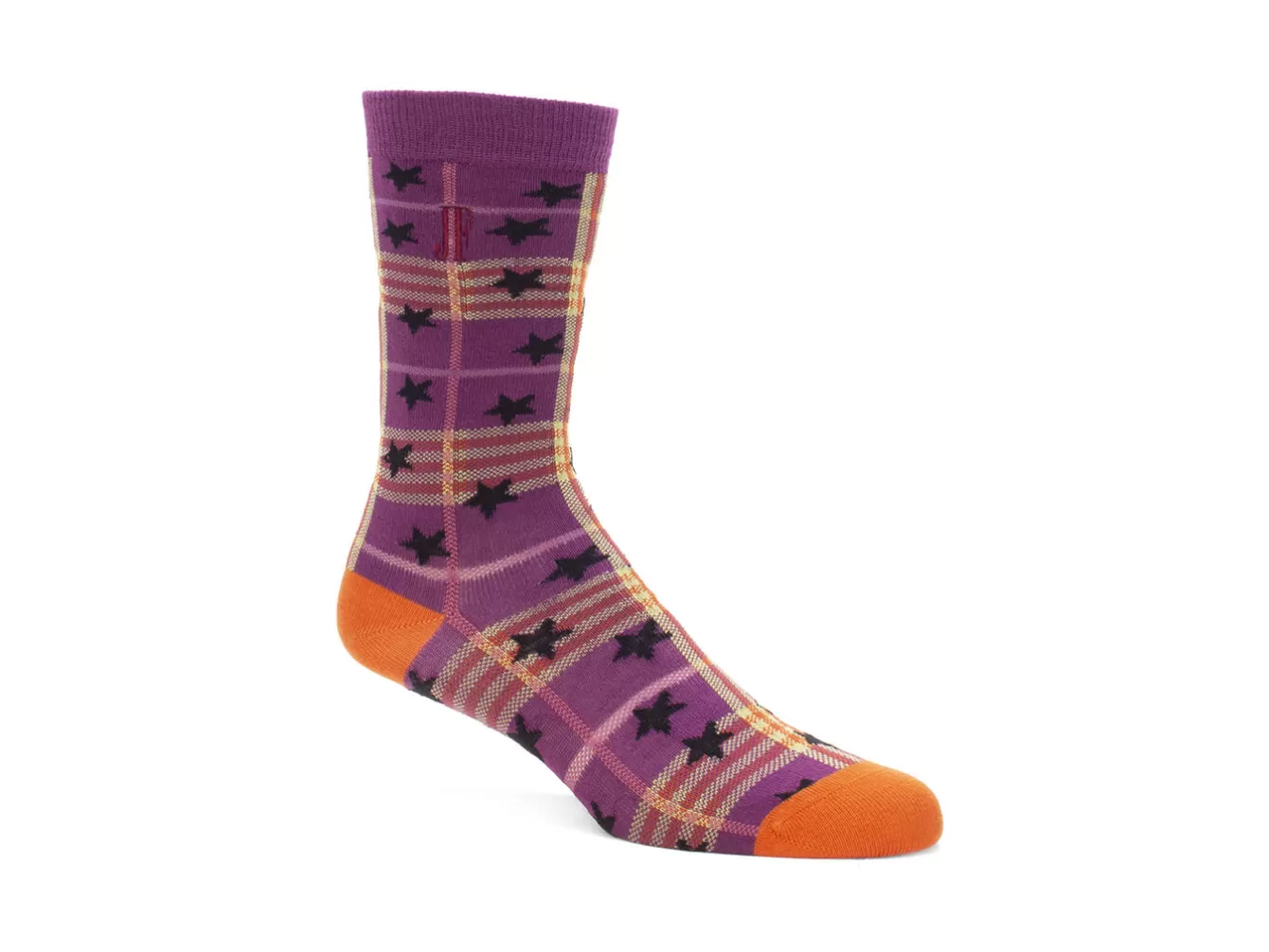 Fluevog Shoes Ebi Vog Socks | Plaid And Stars Sock^ Women's