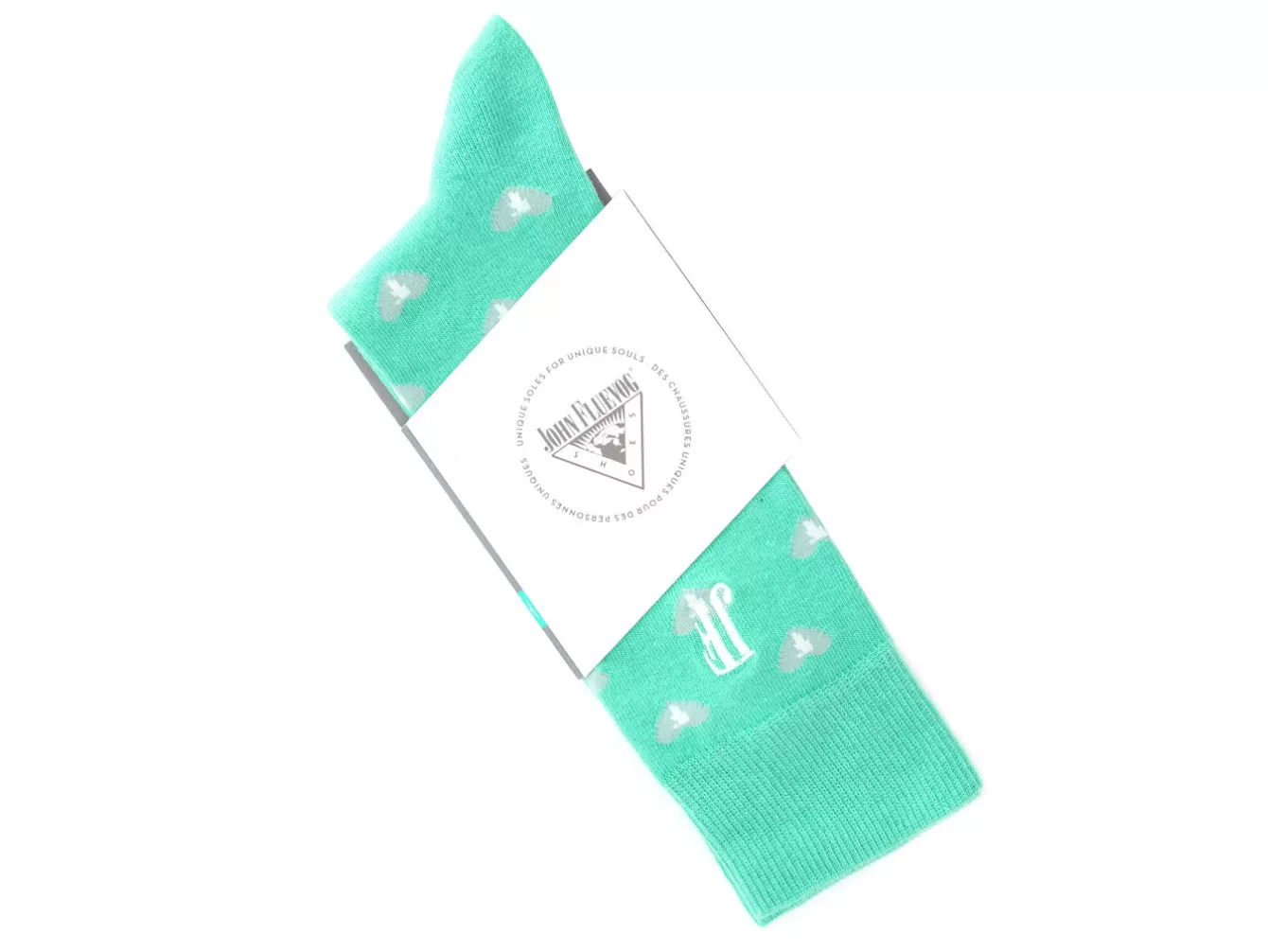 Fluevog Shoes Fine Vog Socks | Sock With Hearts^ Accessories
