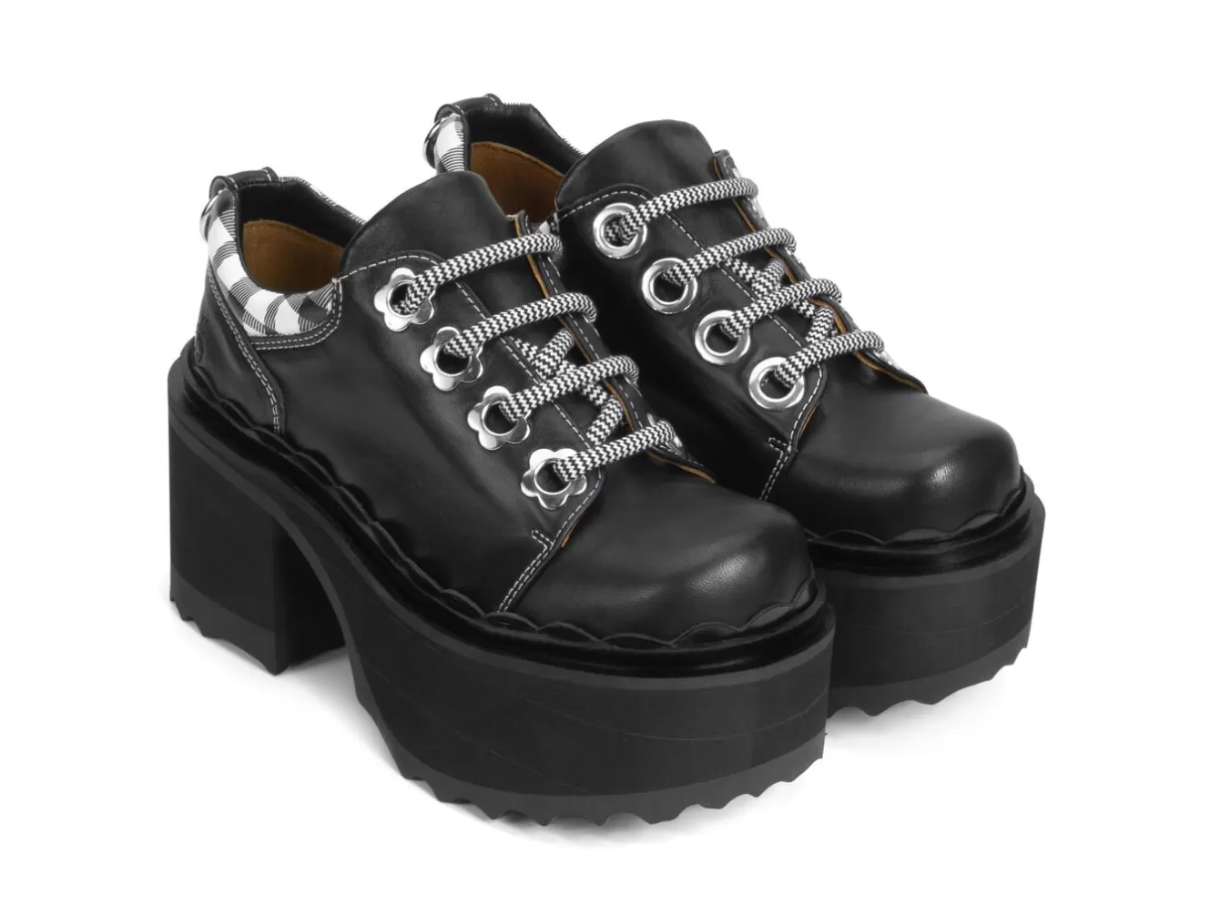 Fluevog Shoes Fizzy | Flowery Platform Shoe^ Women's