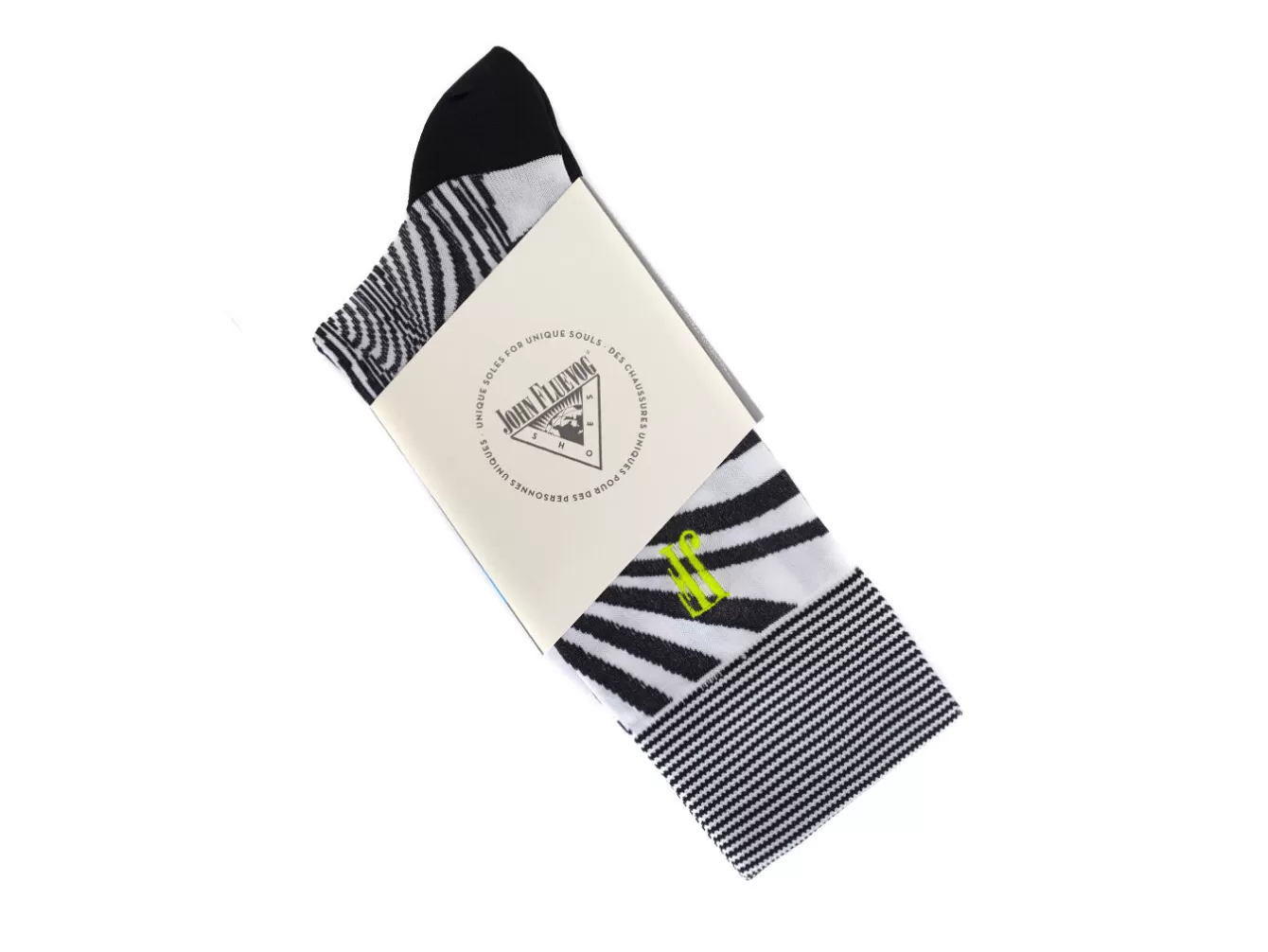 Fluevog Shoes Ford Vog Socks | Optical Illusion Sock^ Accessories