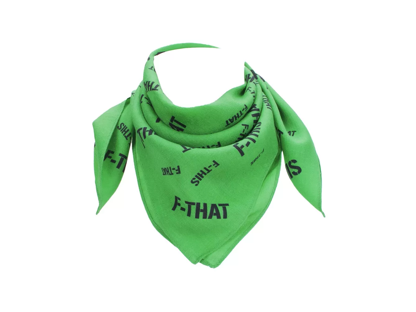 Fluevog Shoes F-This Bandana Scarf | Wool And Silk Headscarf^ Men's