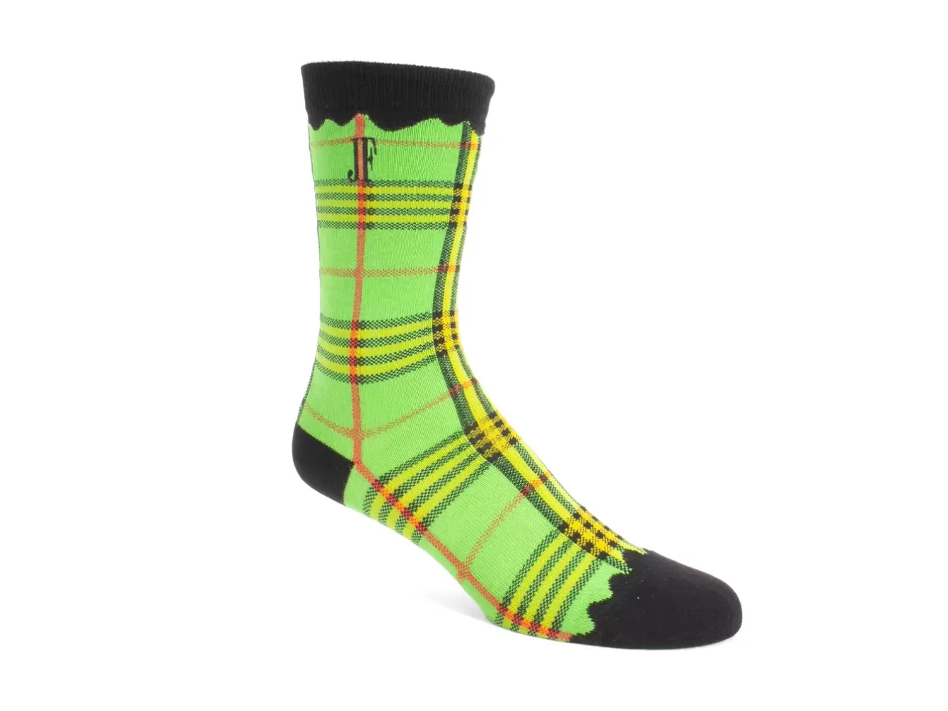 Fluevog Shoes Hazel Vog Socks | Knit Plaid Sock^ Accessories