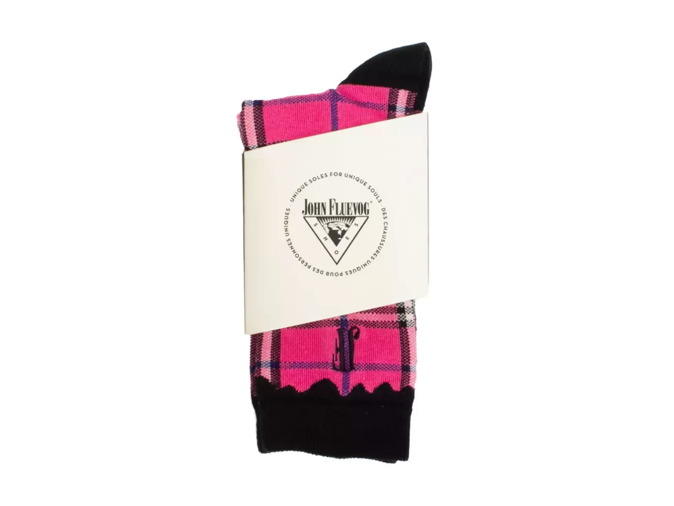 Fluevog Shoes Hazel Vog Socks | Knit Plaid Sock^ Accessories