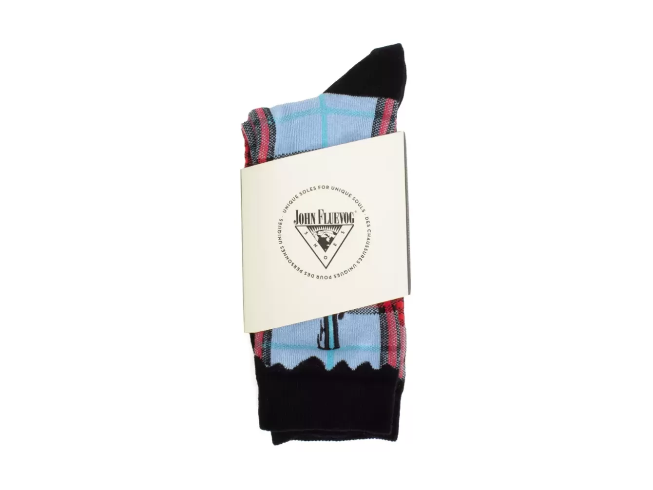Fluevog Shoes Hazel Vog Socks | Knit Plaid Sock^ Accessories