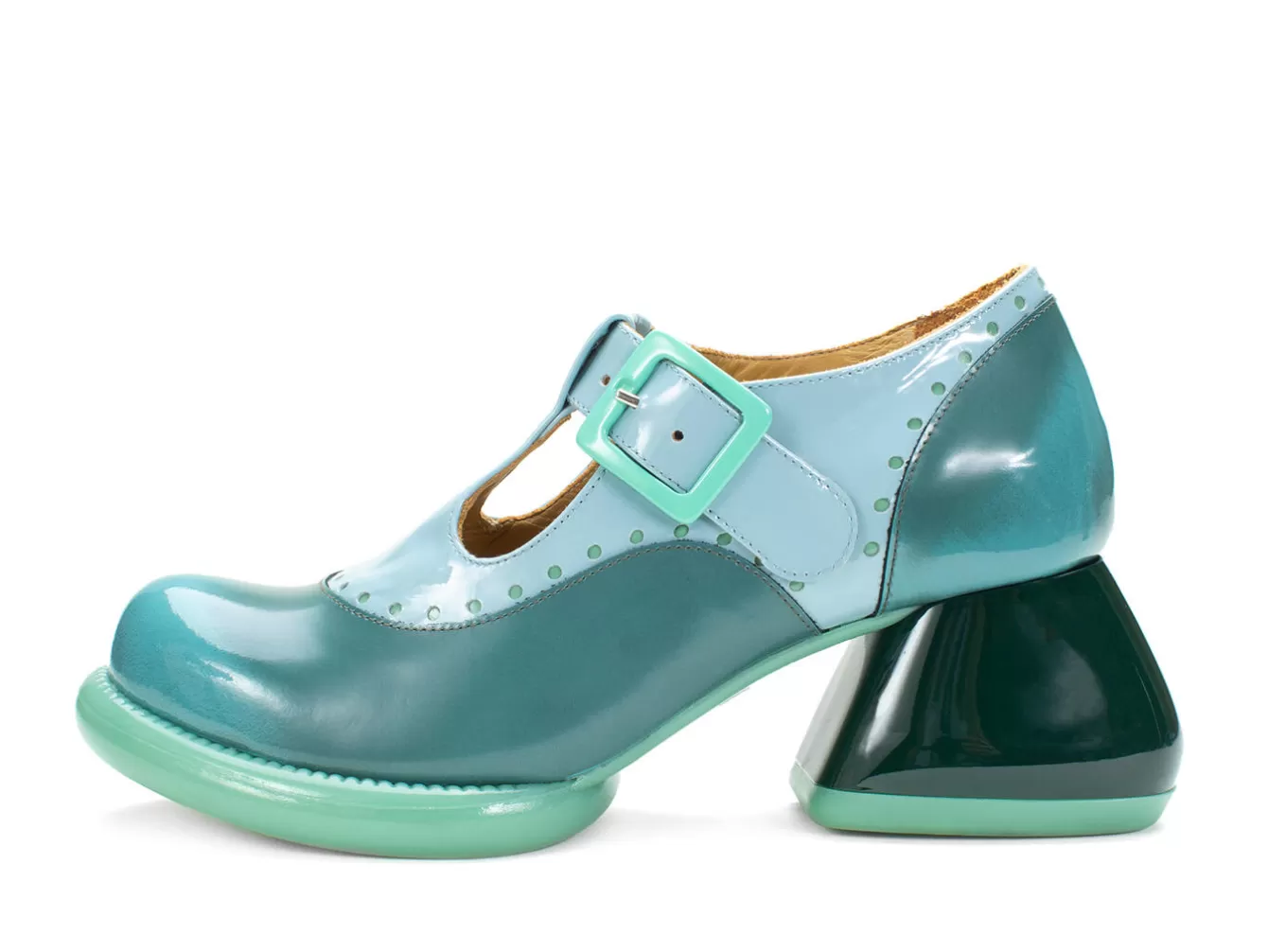 Fluevog Shoes Hockney | T-Strap Leather Shoes^ Women's