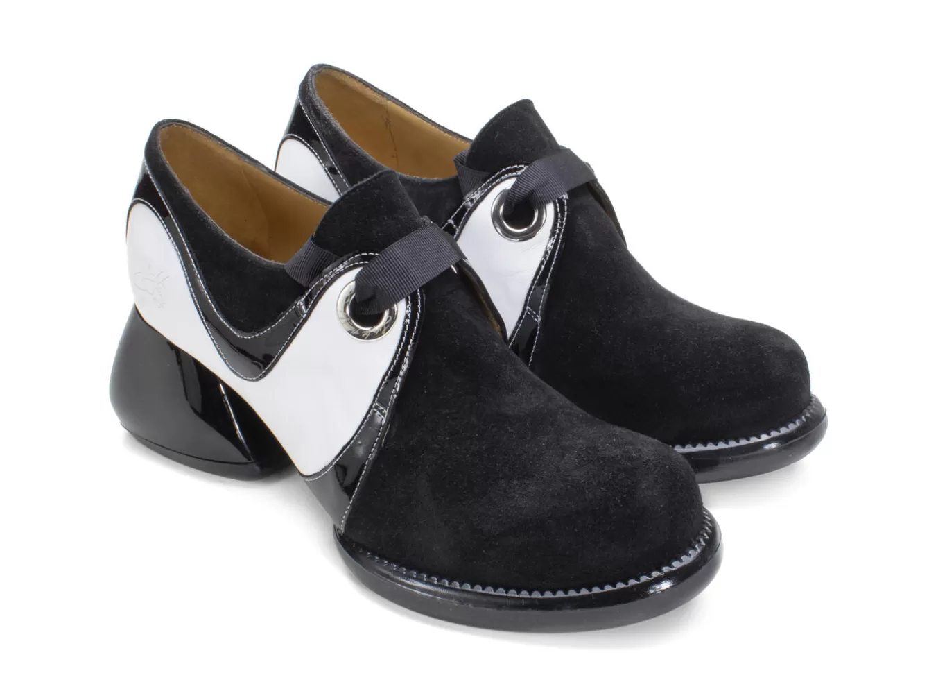 Fluevog Shoes Jasper | Swirly Shoe With Ribbon Laces^ Women's