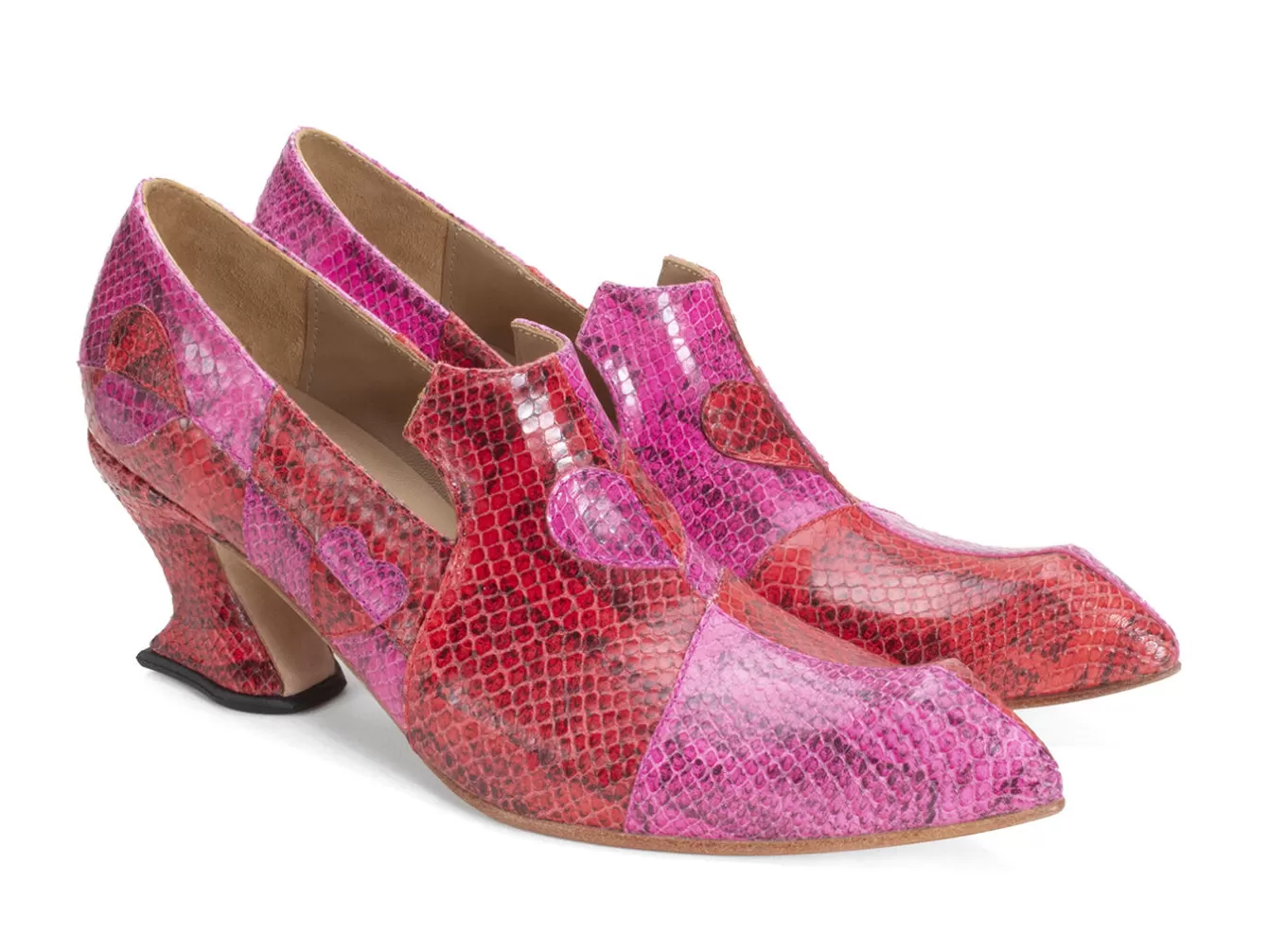 Fluevog Shoes Kaija | Loafer Heel With Hearts^ Women's