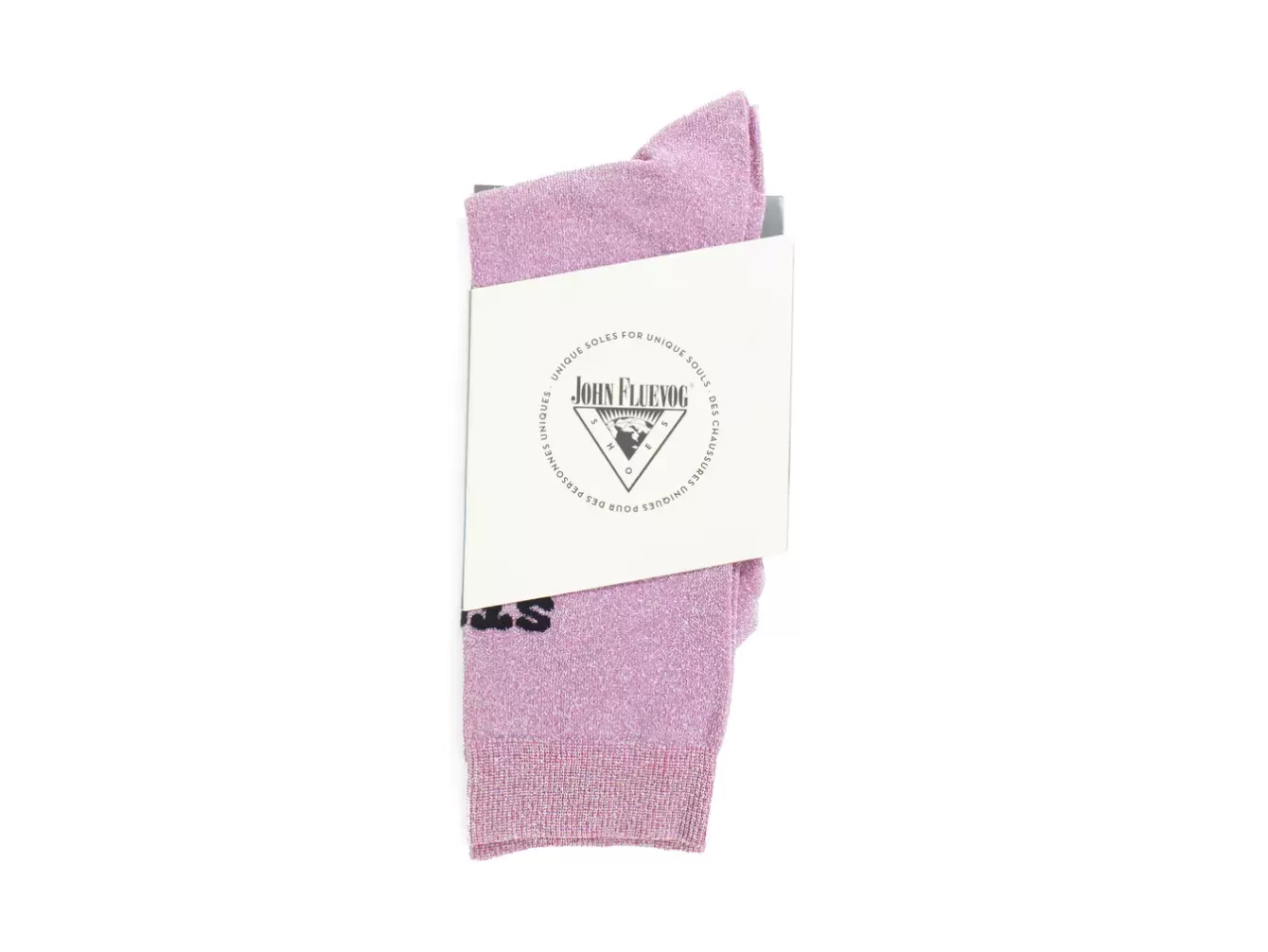 Fluevog Shoes Kermit Vog Socks | Solid-Coloured Lurex Sock^ Women's