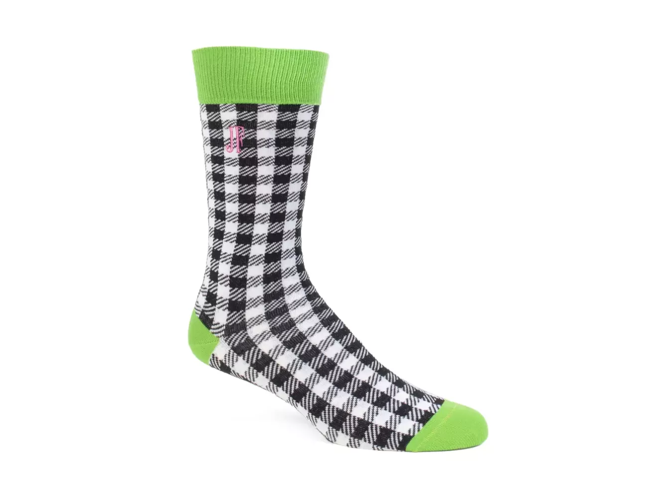 Fluevog Shoes Leroy Vog Socks | Gingham Sock^ Men's