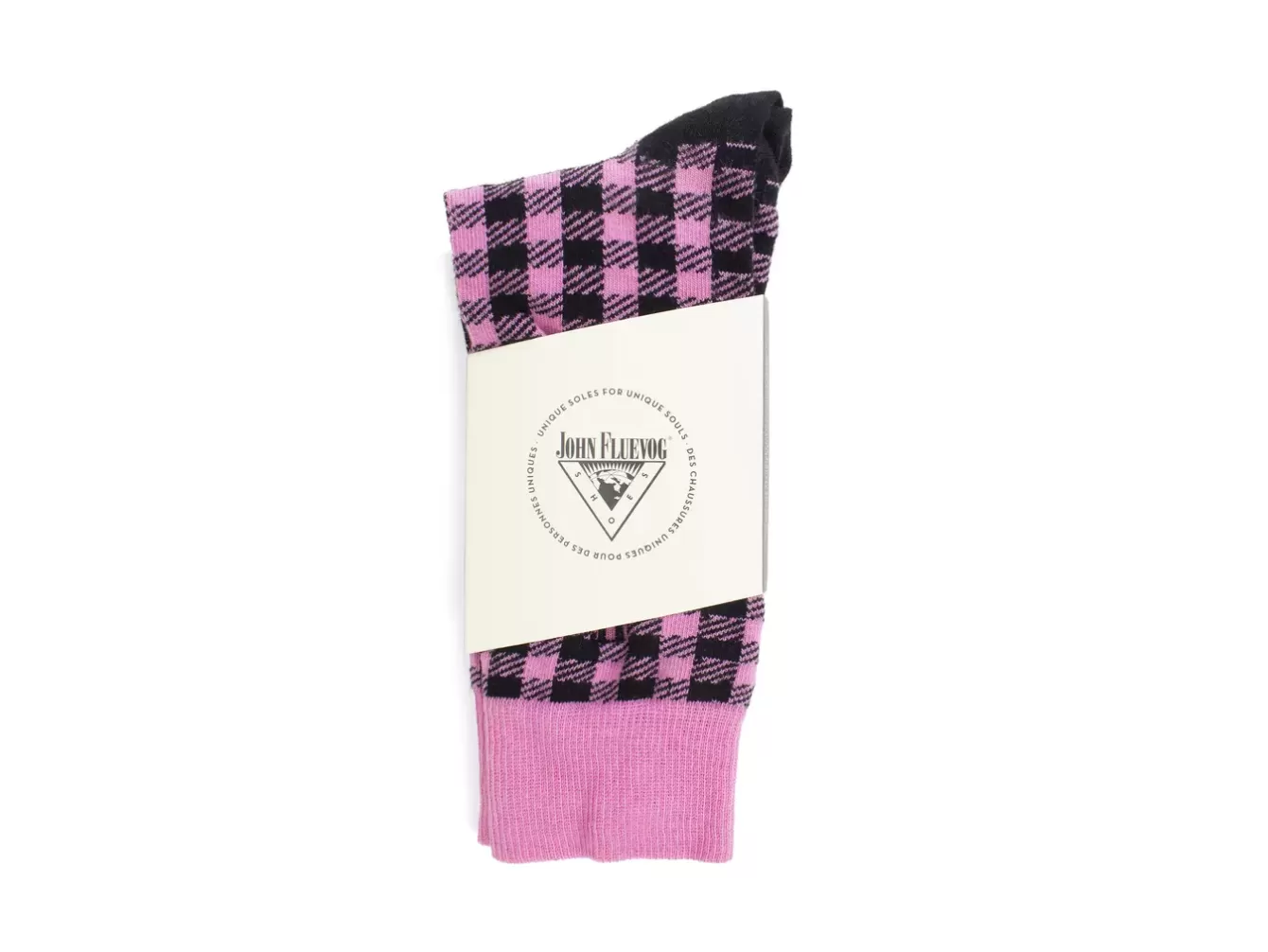 Fluevog Shoes Leroy Vog Socks | Gingham Sock^ Accessories