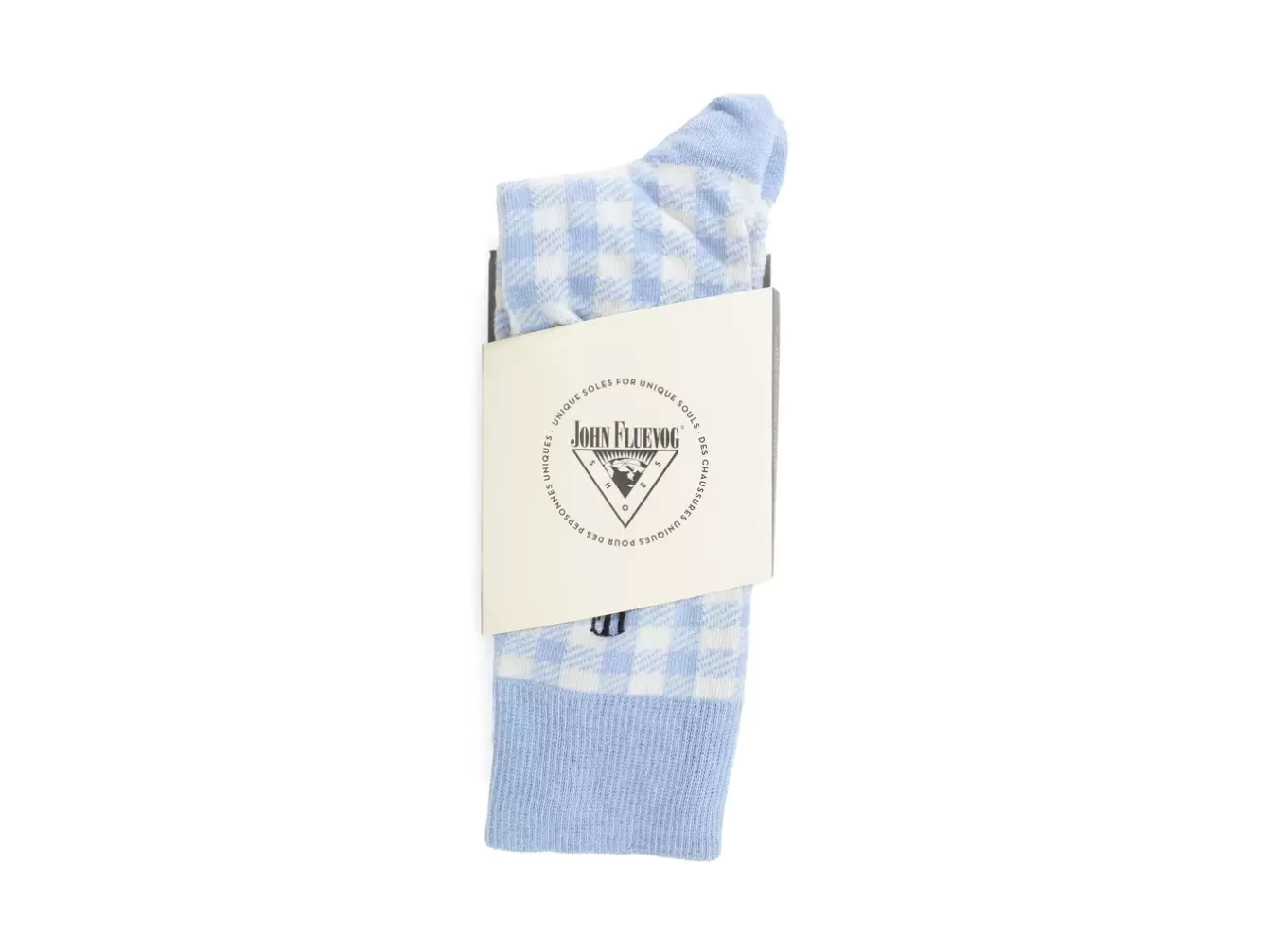 Fluevog Shoes Leroy Vog Socks | Gingham Sock^ Women's