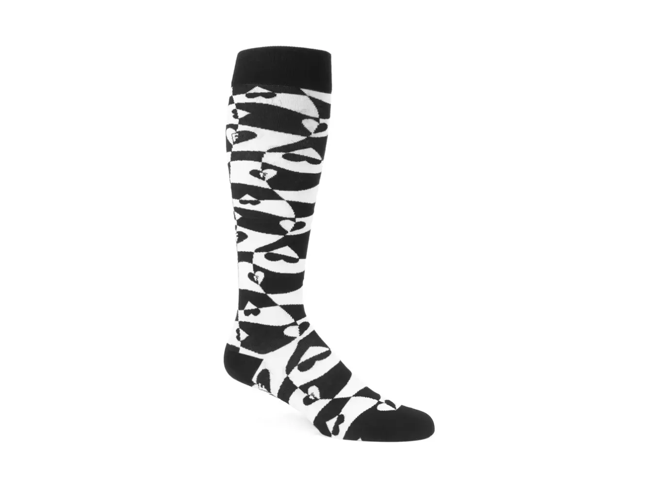 Fluevog Shoes Mabel Vog Socks | Warped Hearts Sock^ Women's