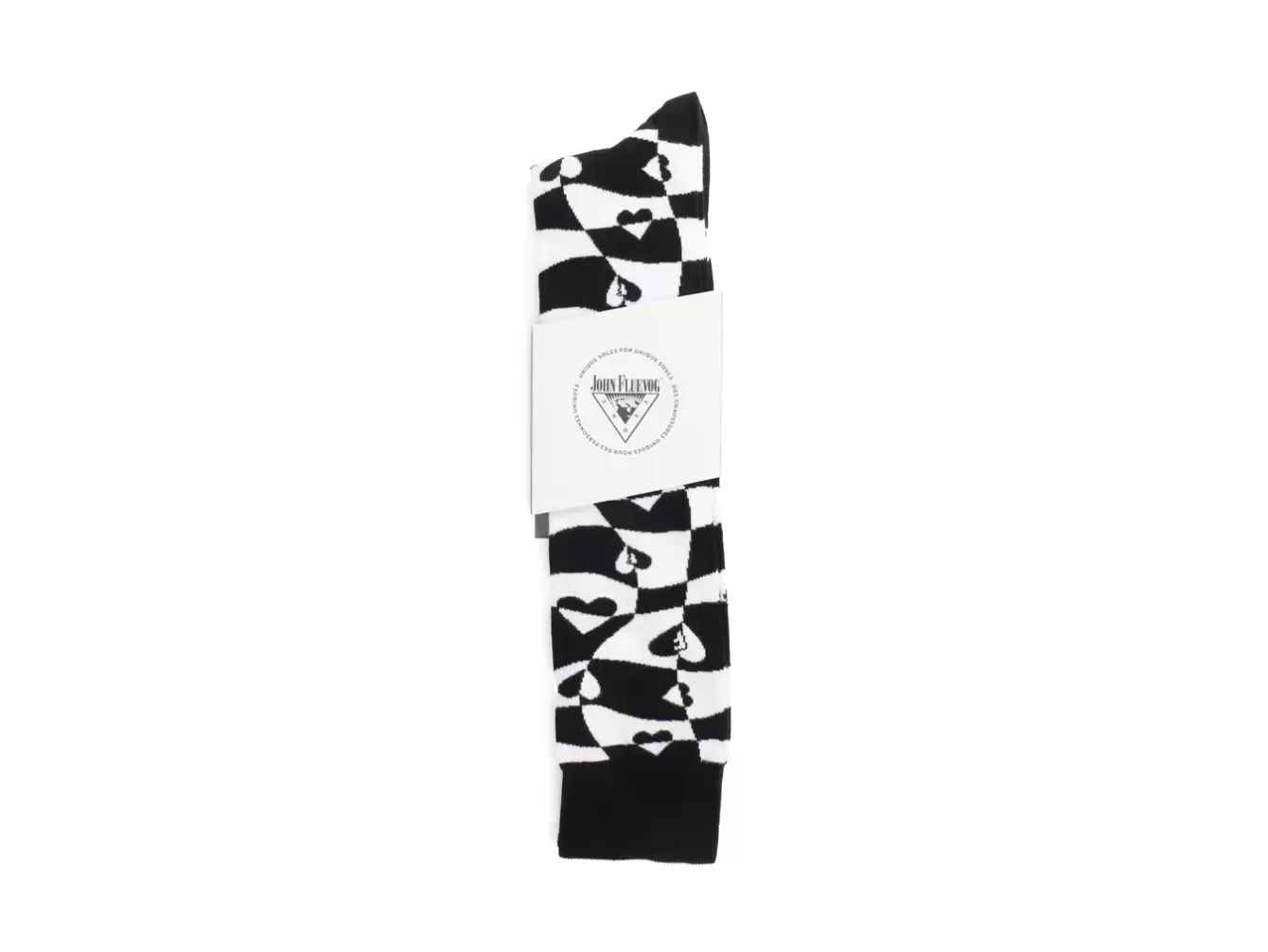 Fluevog Shoes Mabel Vog Socks | Warped Hearts Sock^ Women's
