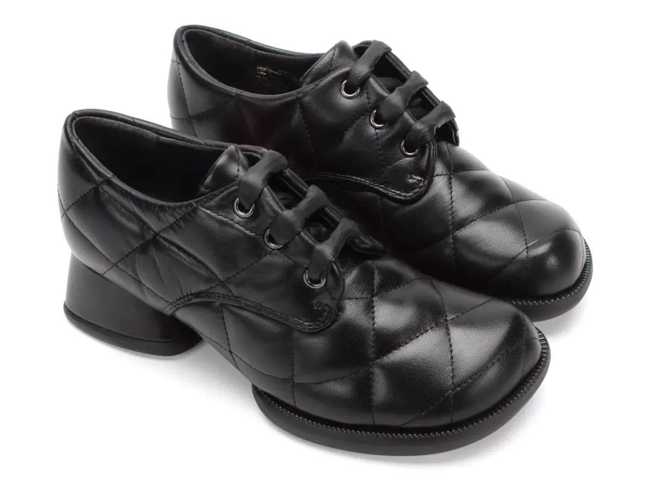 Fluevog Shoes Maika | Quilted Lace-Up Heel^ Women's