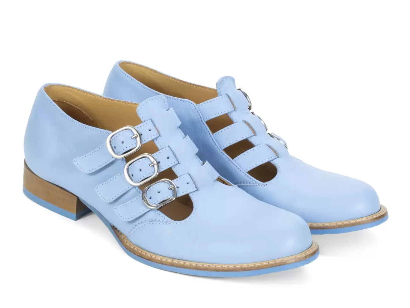 Fluevog Shoes Mcphee | Triple-Strap Buckle Shoe^ Women's
