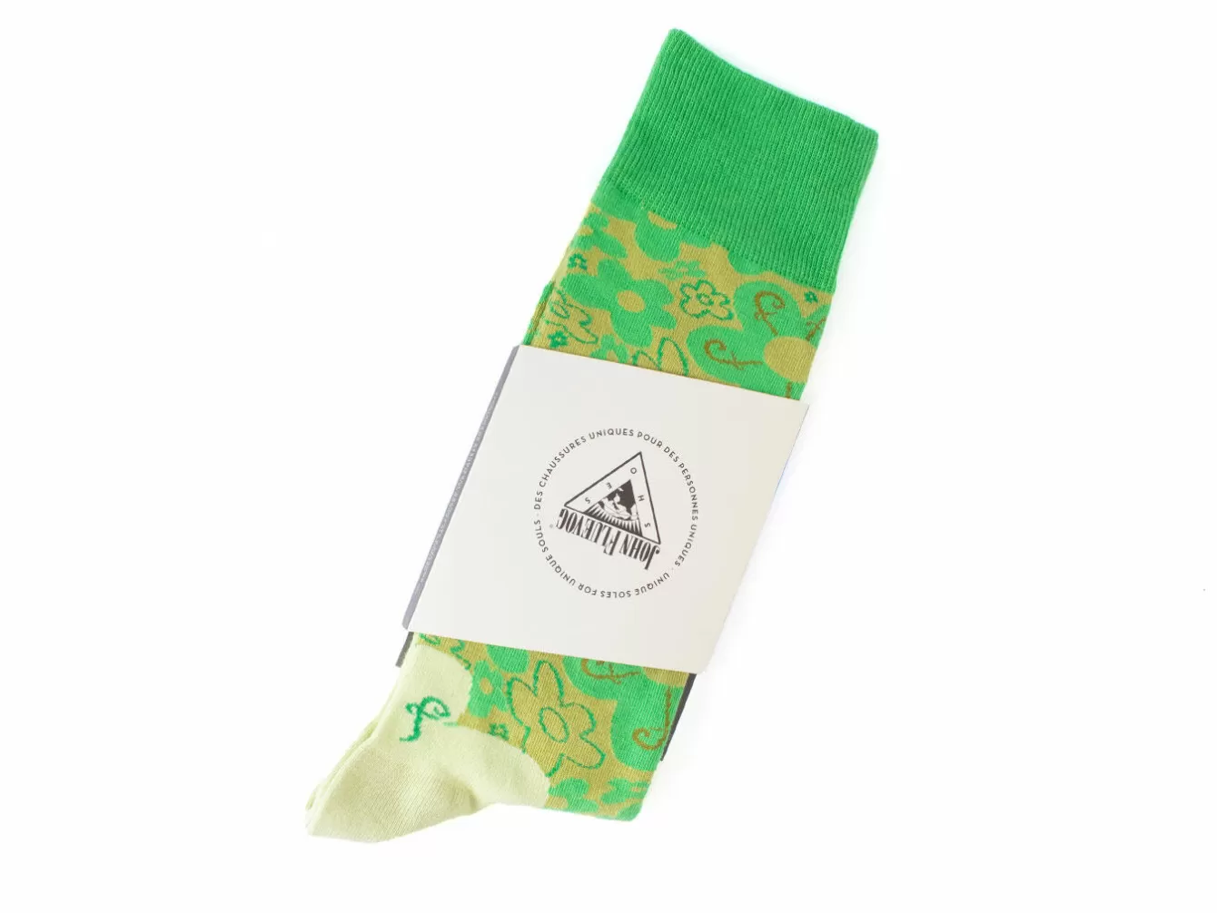 Fluevog Shoes Monkey Vog Socks | Custom Floral Sock^ Accessories