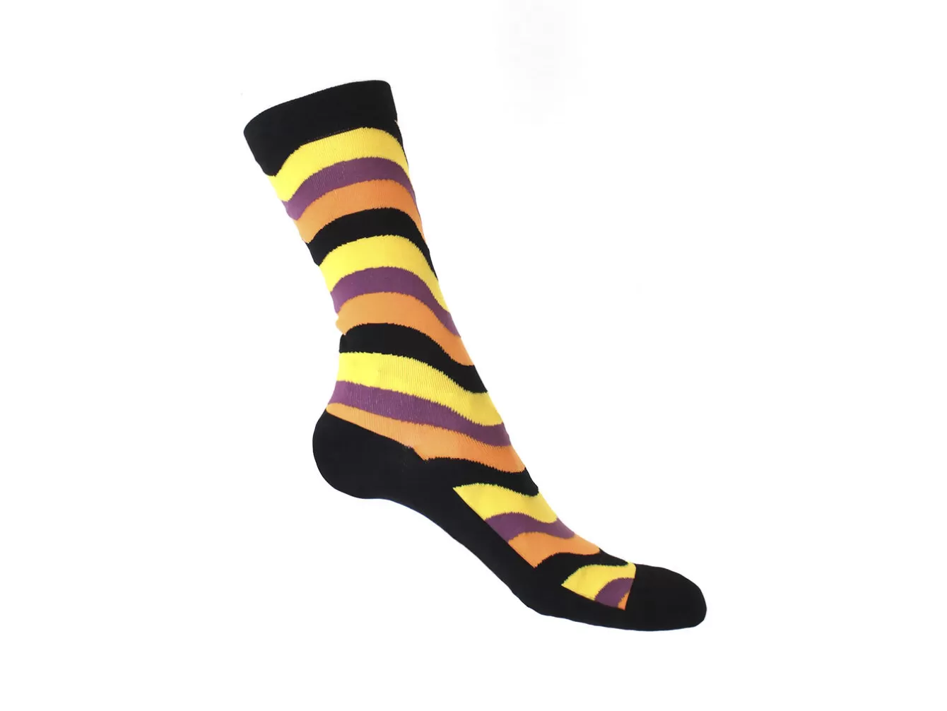 Fluevog Shoes Peggy-Sue Vog Socks | Wave Patterned Sock^ Accessories