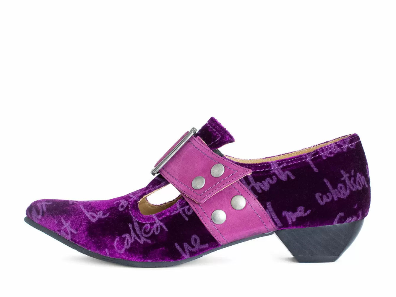 Fluevog Shoes Pilgrim | Buckled Victorian Loafer^ Women's