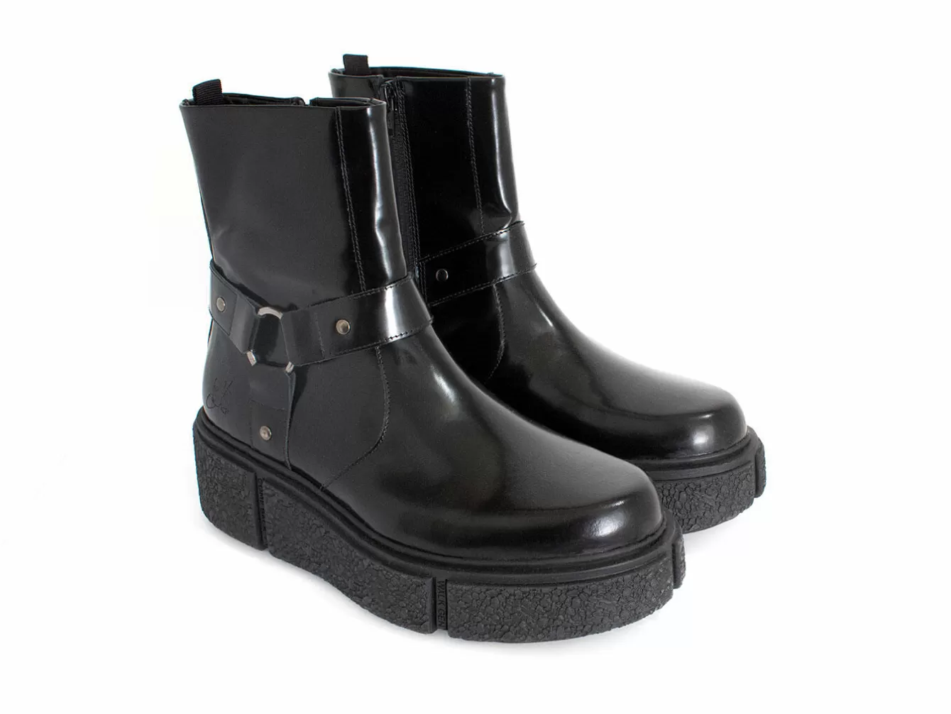 Fluevog Shoes Rheita | Platform Ankle Boot With Harness^ Women's