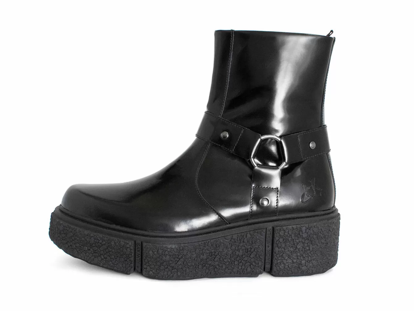 Fluevog Shoes Rheita | Platform Ankle Boot With Harness^ Men's