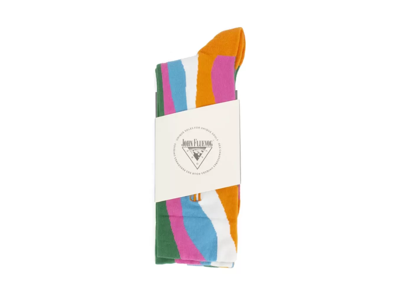 Fluevog Shoes Rogue Vog Socks | Colourful Wiggle Sock^ Accessories