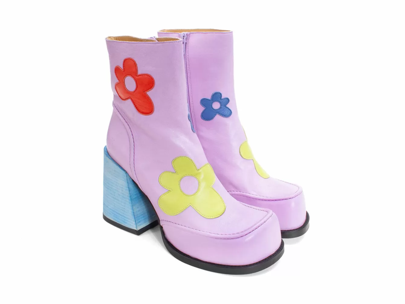 Fluevog Shoes Rory | Flower Zip-Up Boot^ Women's