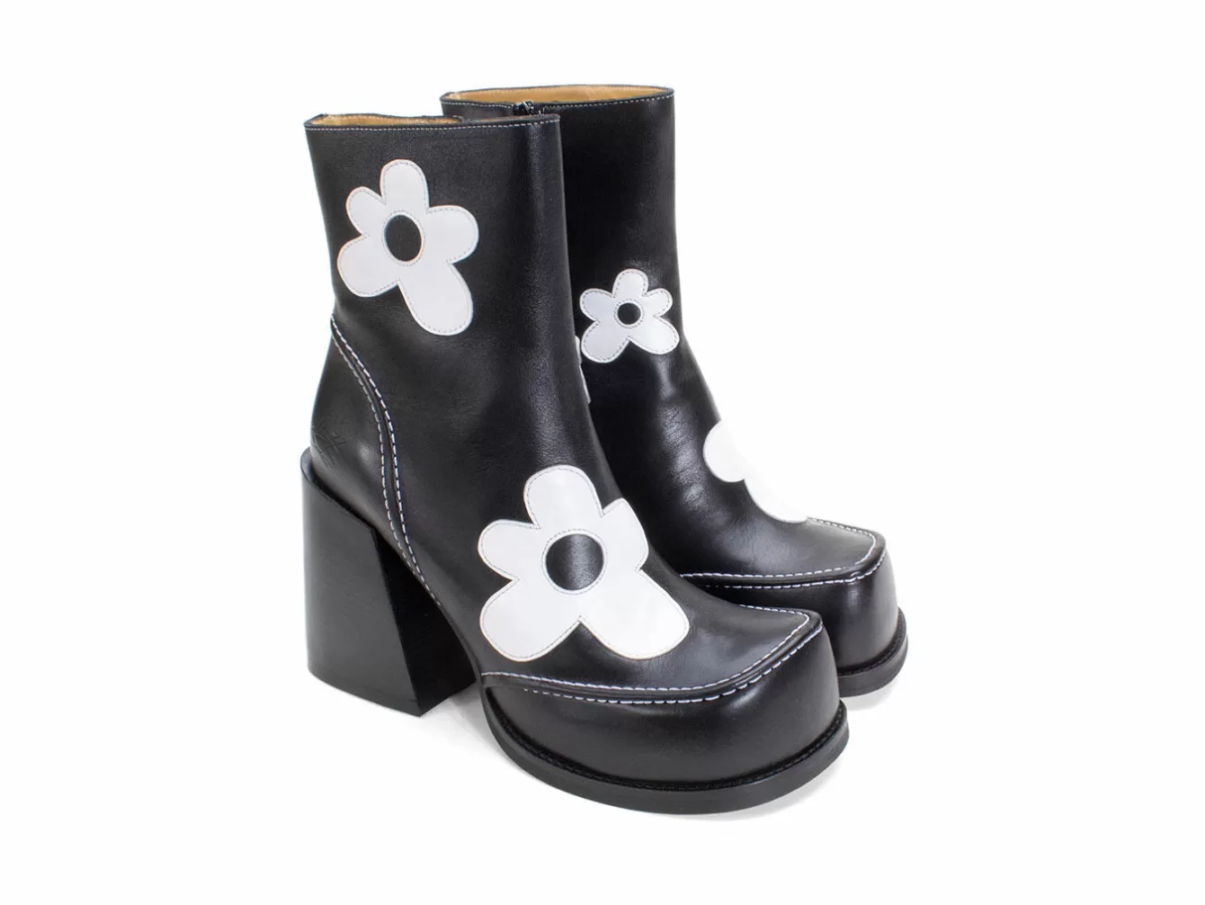 Fluevog Shoes Rory | Flower Zip-Up Boot^ Women's