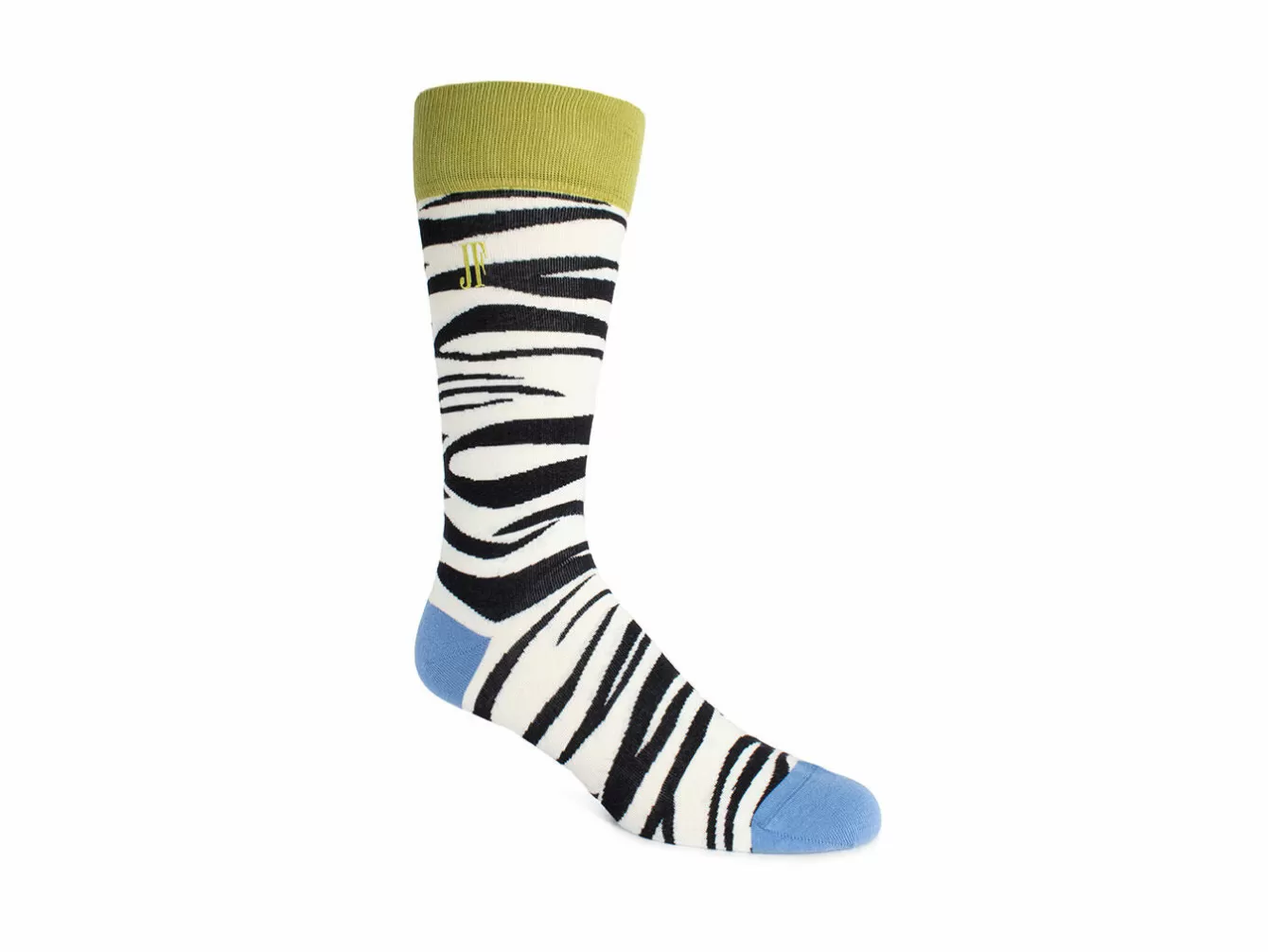 Fluevog Shoes Sargent Vog Socks | Zebra Pattern Sock^ Accessories