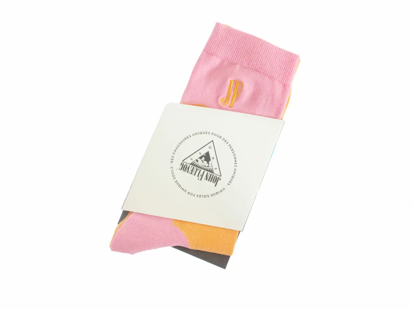Fluevog Shoes Tobiko Vog Socks | Contrast Pattern Sock^ Accessories