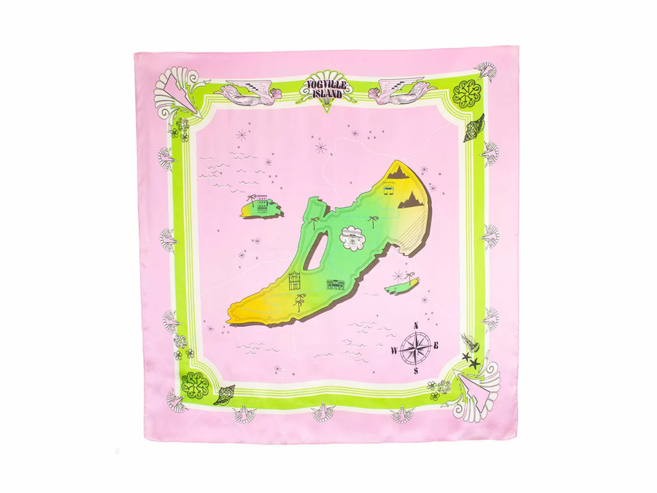 Fluevog Shoes Truth Island Scarf | Large Silk Scarf^ Accessories