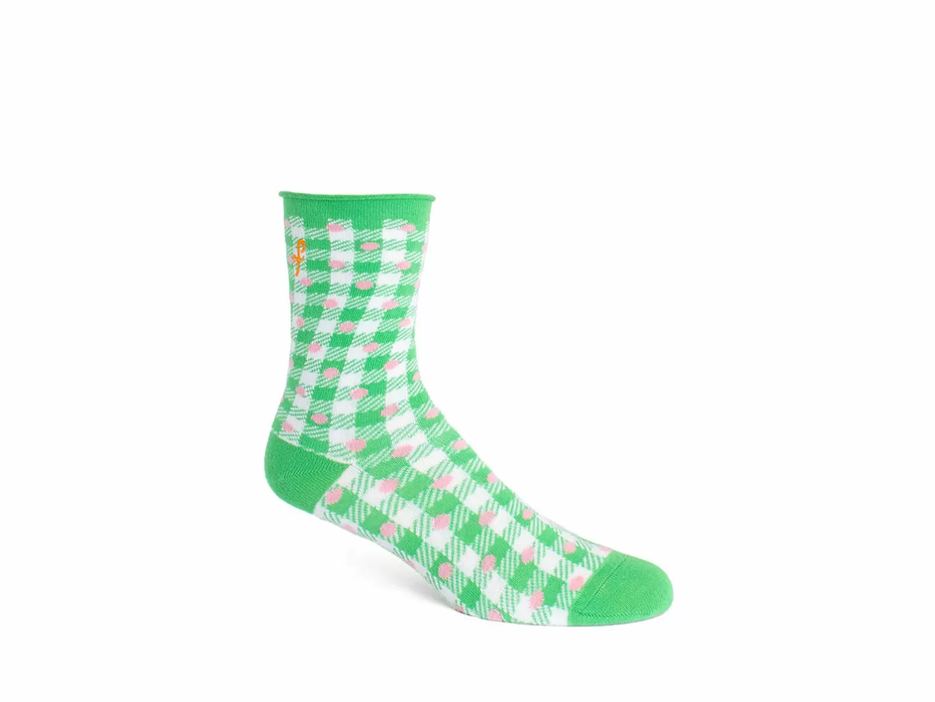 Fluevog Shoes Valentina Vog Socks | Gingham Polka Dot Sock^ Accessories