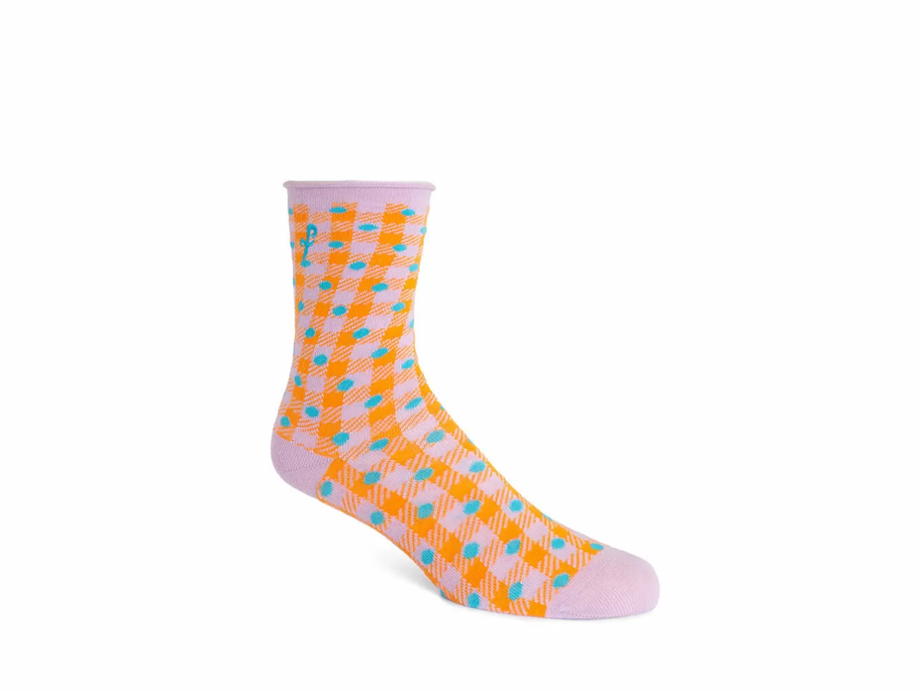 Fluevog Shoes Valentina Vog Socks | Gingham Polka Dot Sock^ Accessories