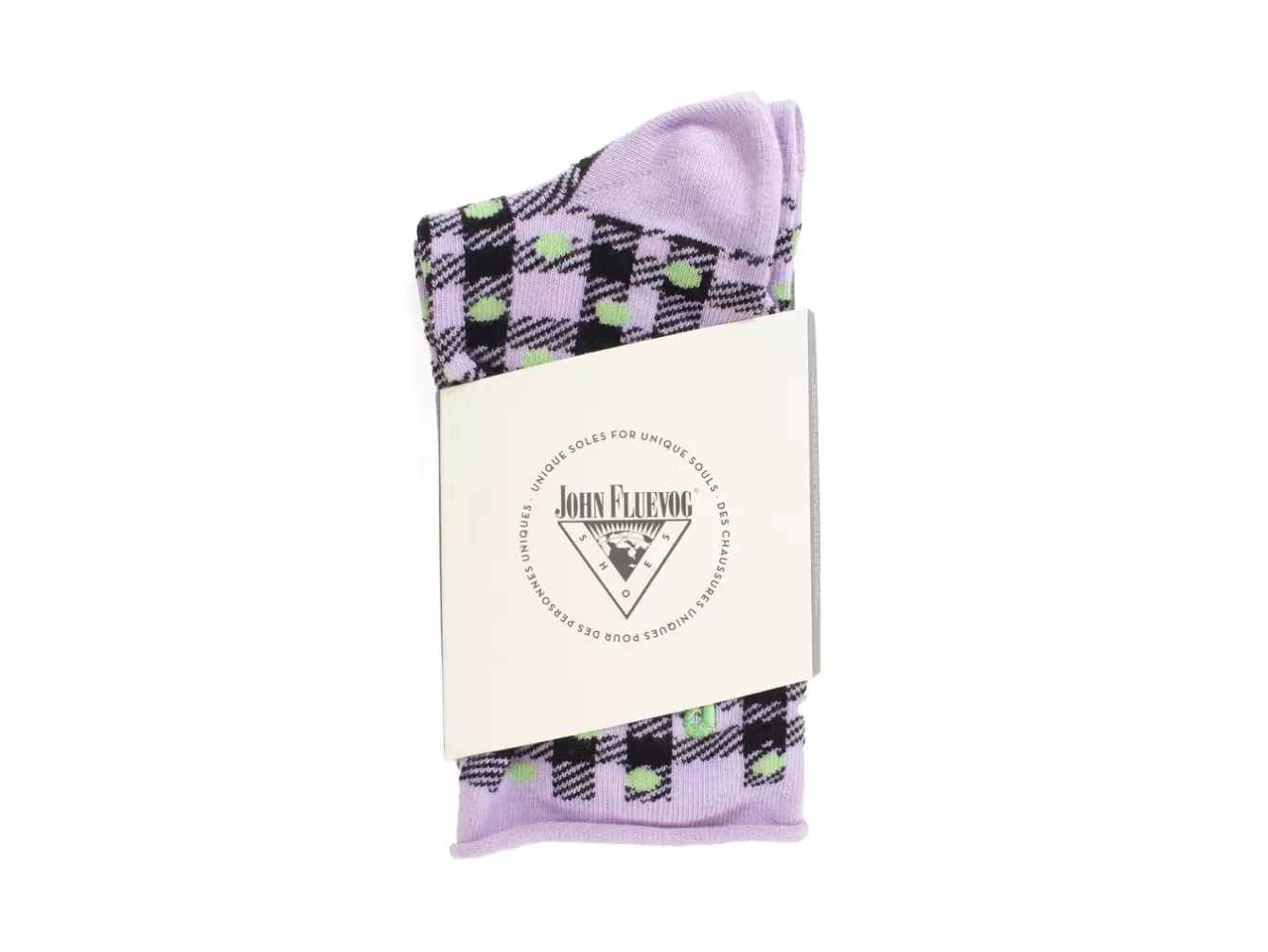 Fluevog Shoes Valentina Vog Socks | Gingham Polka Dot Sock^ Accessories