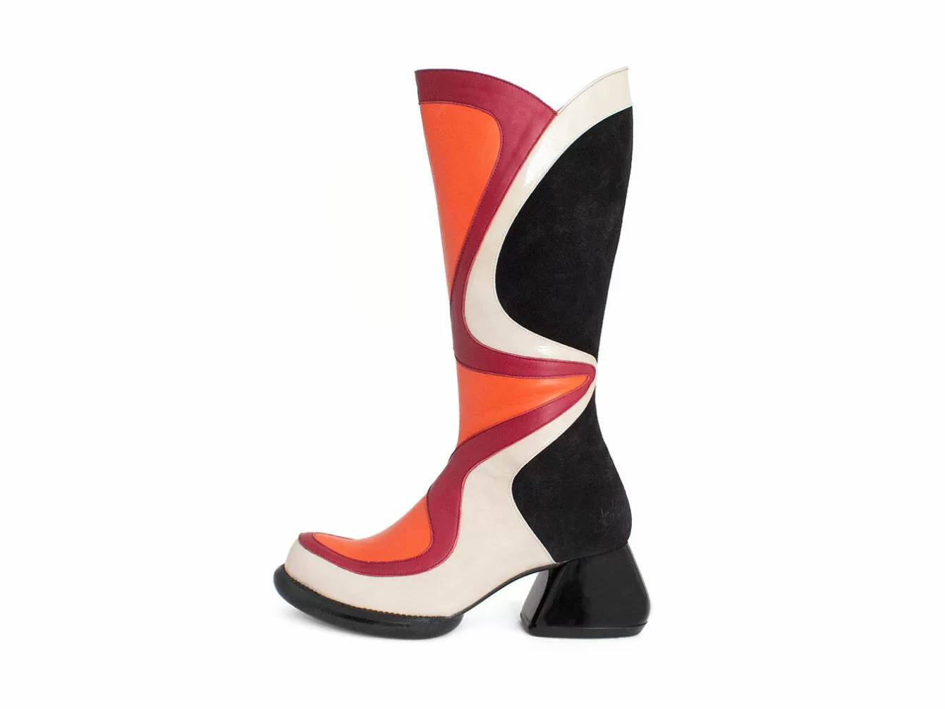Fluevog Shoes Warhol | Multi Leather Boot^ Women's