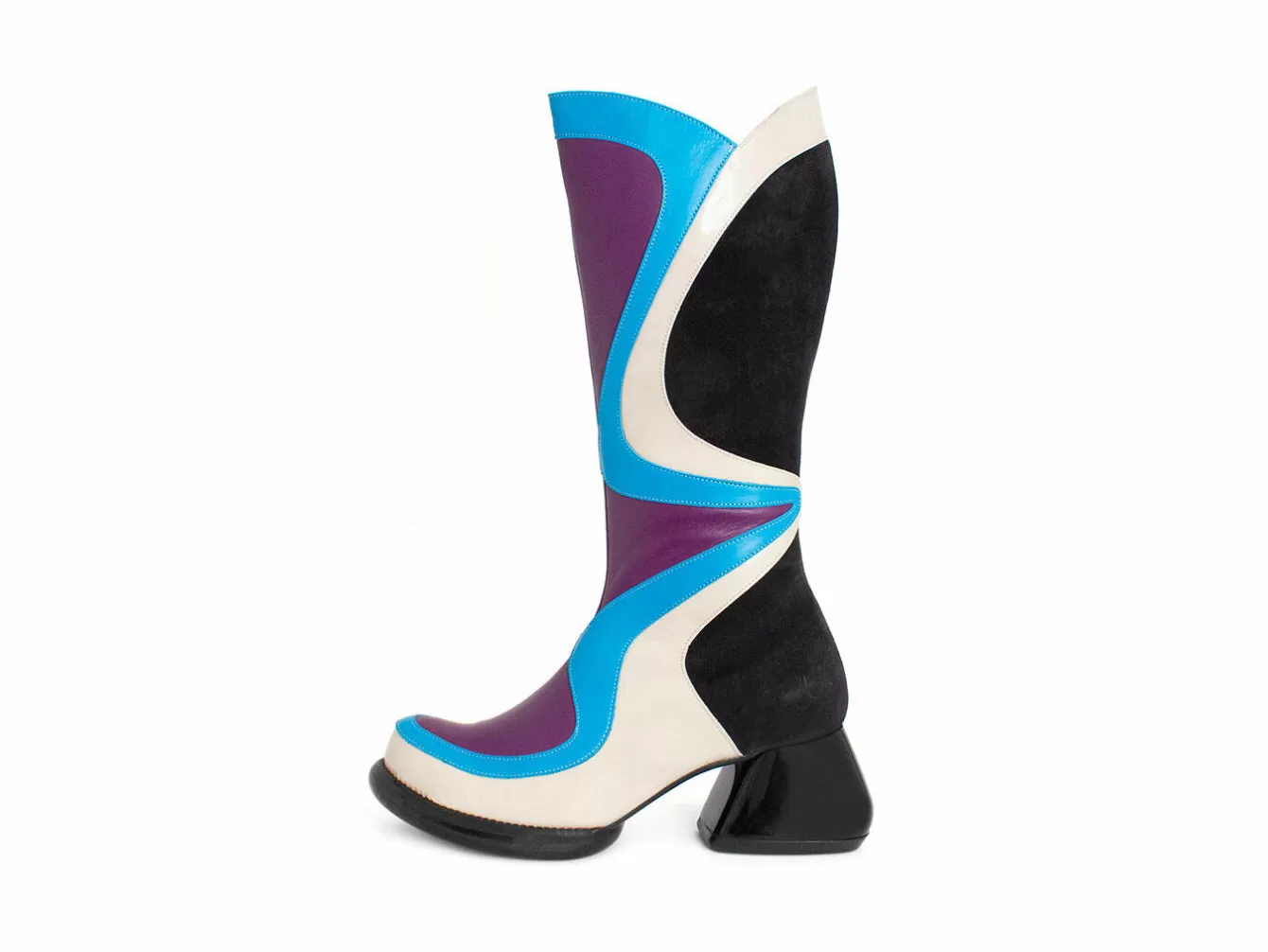 Fluevog Shoes Warhol | Multi Leather Boot^ Women's