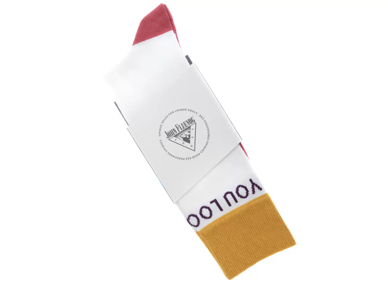 Fluevog Shoes You Look Great Vog Socks | Contrast Crew Sock^ Accessories